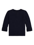 Maglione per neonato Polo Ralph Lauren Kids blu con motivo cane - Rubino Kids