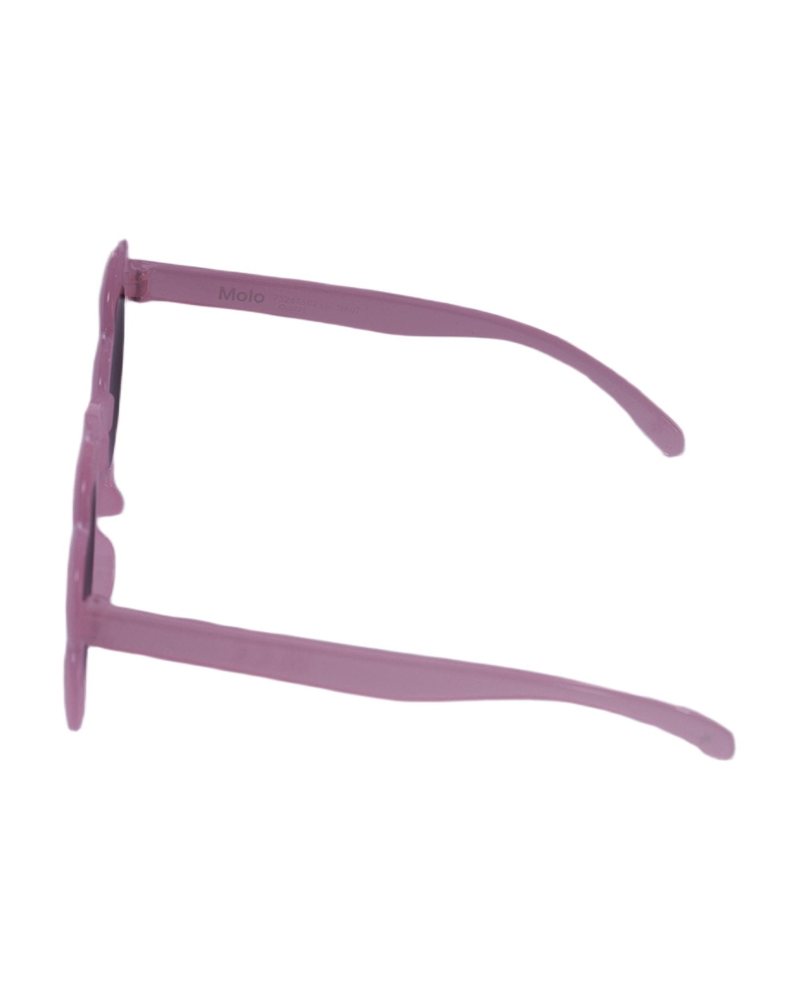 Occhiali da sole per bambina Molo rosa a fiori - Rubino Kids