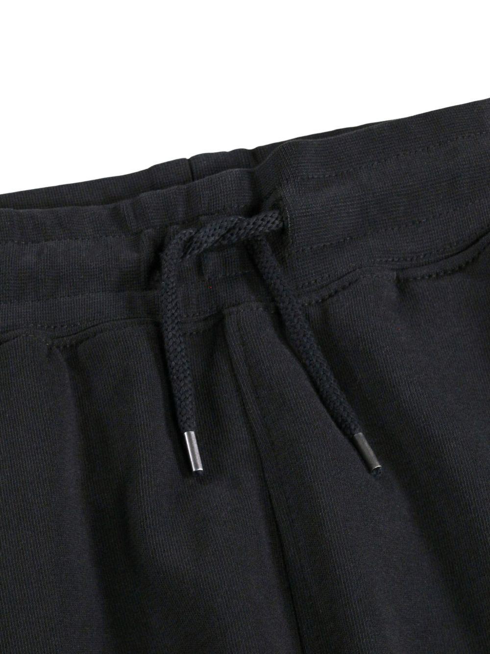 Pantaloni Alvar per bambino Molo neri con quadrante con smiley - Rubino Kids