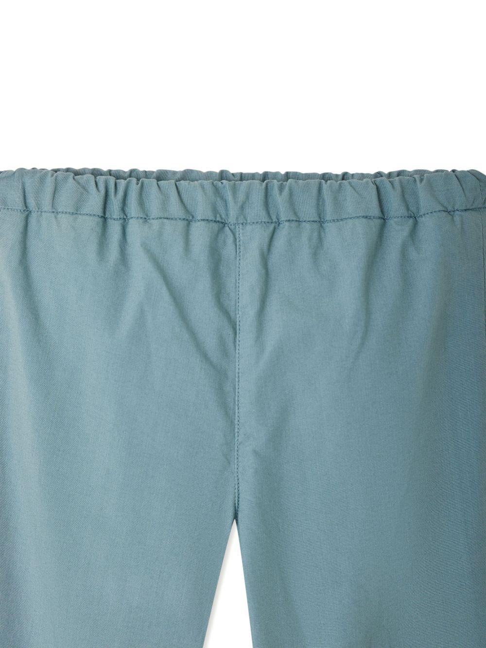 Pantaloni Bandy per neonato Bonpoint blu con vita elasticizzata - Rubino Kids