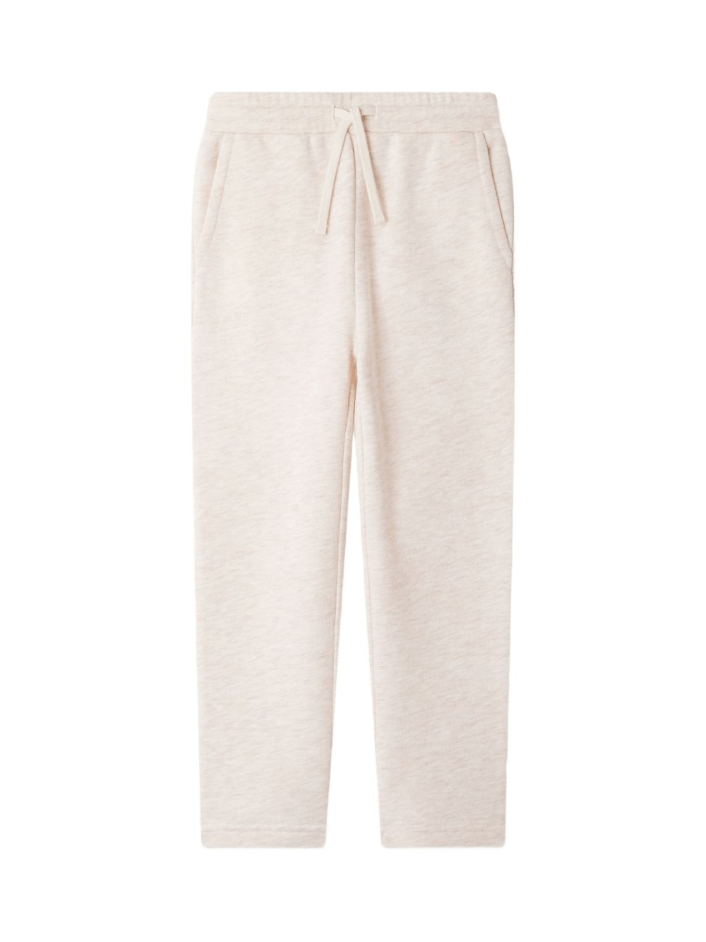 Pantaloni Dala per bambina Bonpoint rosa con coulisse e effetto mélange - Rubino Kids