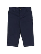 Pantaloni dritti Polo Pony per neonato Ralph Lauren Kids blu con taglio dritto - Rubino Kids