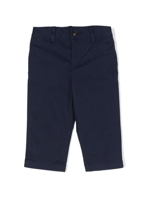 Ralph Lauren Kids' Polo Pony Straight-Fit Pants in Blue