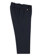 Pantaloni e giacca per neonato BOSS Kidswear blu con orlo a contrasto (2 pezzi) - Rubino Kids