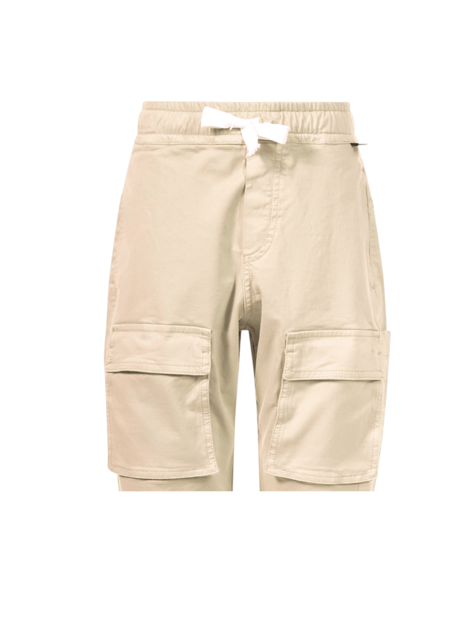 Pantaloni per bambino Aspesi Kids beige con chiusura a coulisse - Rubino Kids