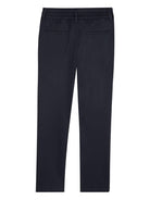 Pantaloni per bambino BOSS Kids blu con logo - Rubino Kids