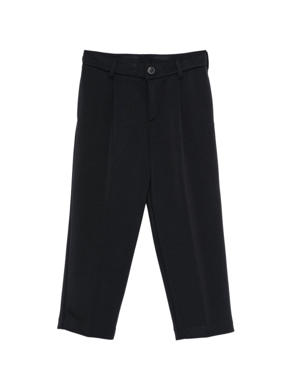 Pantaloni per bambino Emporio Armani Kids blu con tasche anteriori a filetto - Rubino Kids