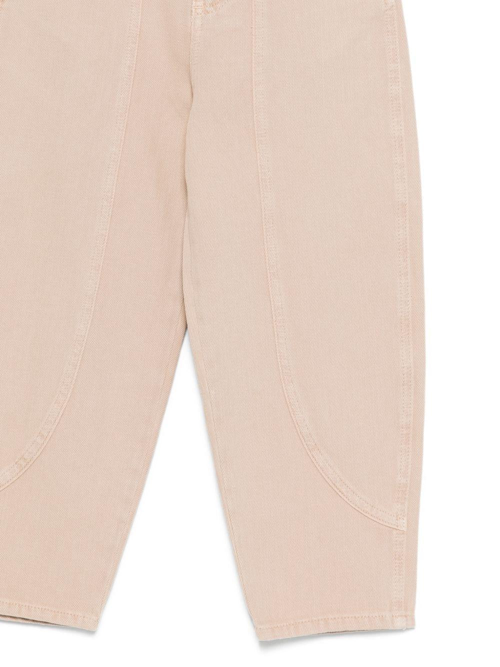 Pantaloni per bambino Emporio Armani Kids con gamba larga - Rubino Kids