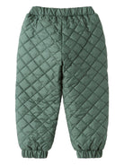 Pantaloni per bambino Il Gufo verde con motivo trapuntato - Rubino Kids