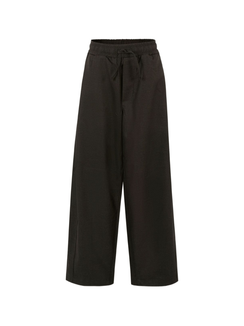 Pantaloni per bambino Laneus Kids marrone con chiusura a coulisse - Rubino Kids