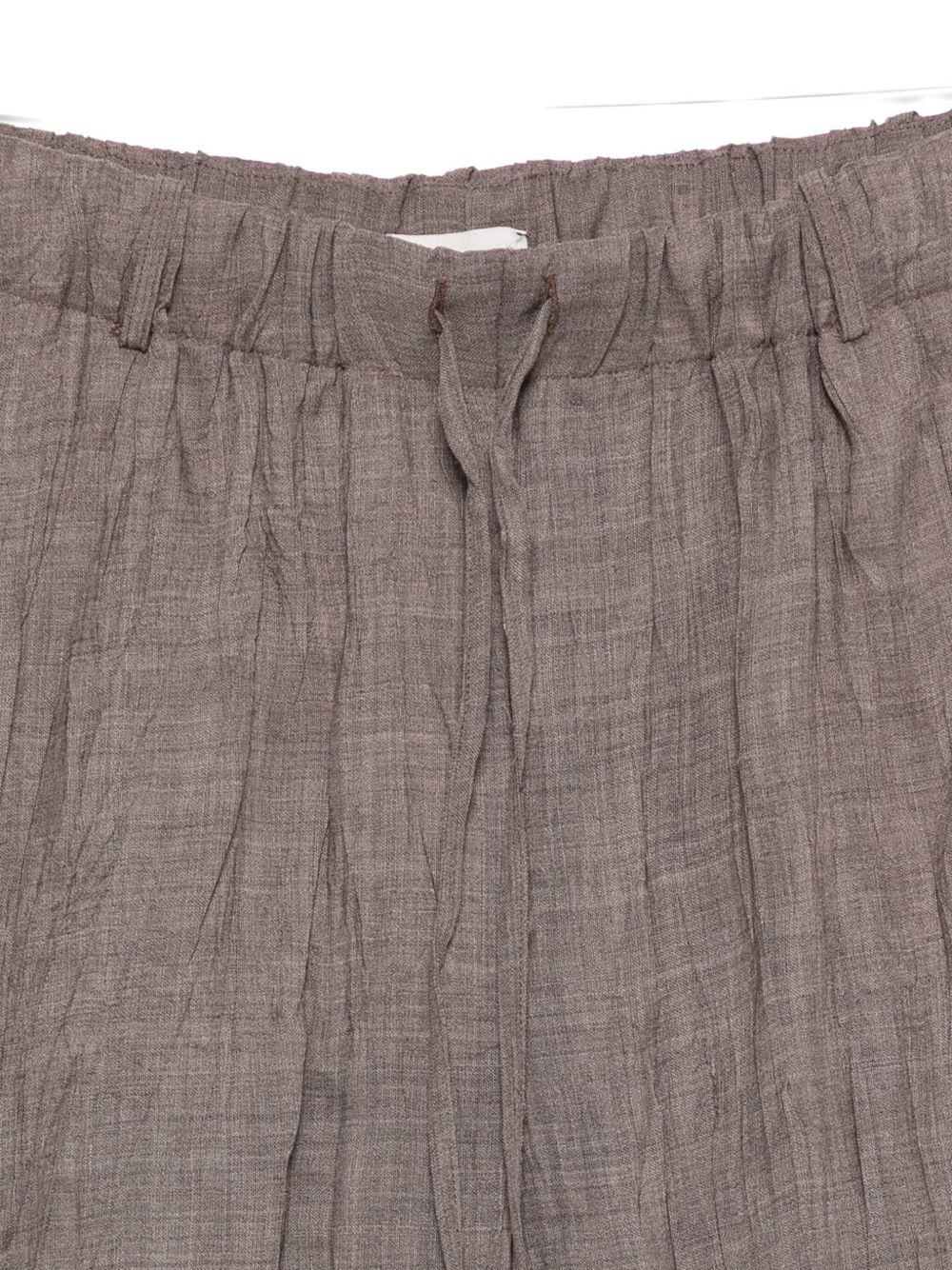 Pantaloni per donna Alysi grigi con elastico in vita - Rubino Kids