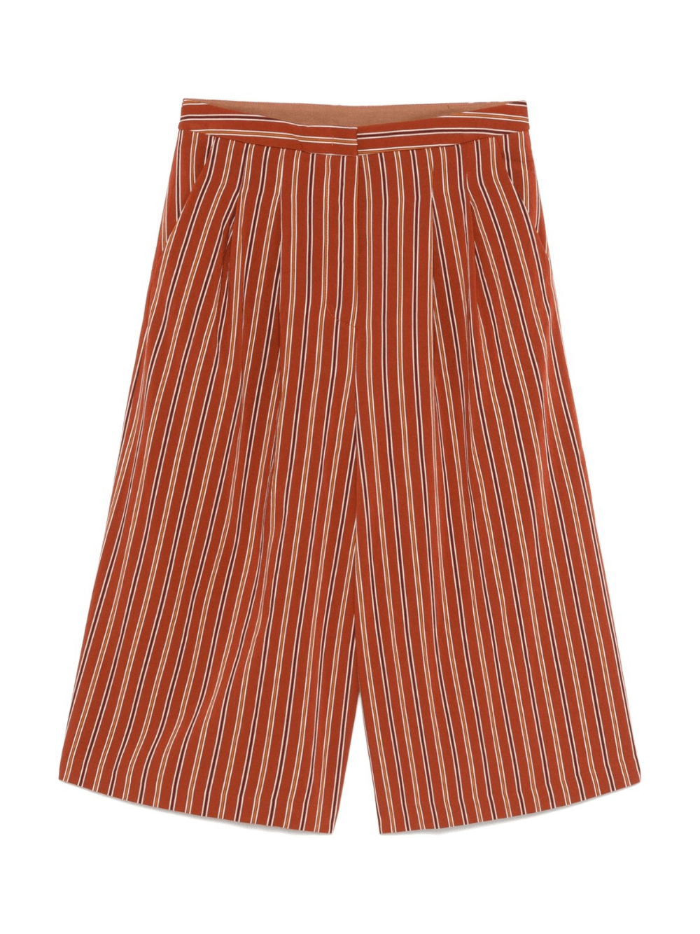 Pantaloni per donna Merci arancione modello crop - Rubino Kids