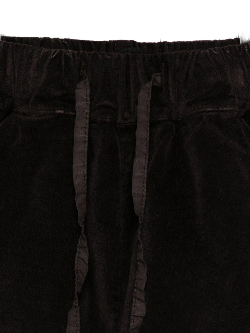 Pantaloni per neonato Album di Famiglia Kids marroni con chiusura a coulisse - Rubino Kids