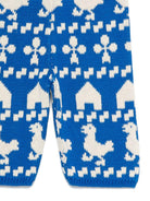 Pantaloni per neonato Bobo Choses blu con animali da fattoria - Rubino Kids