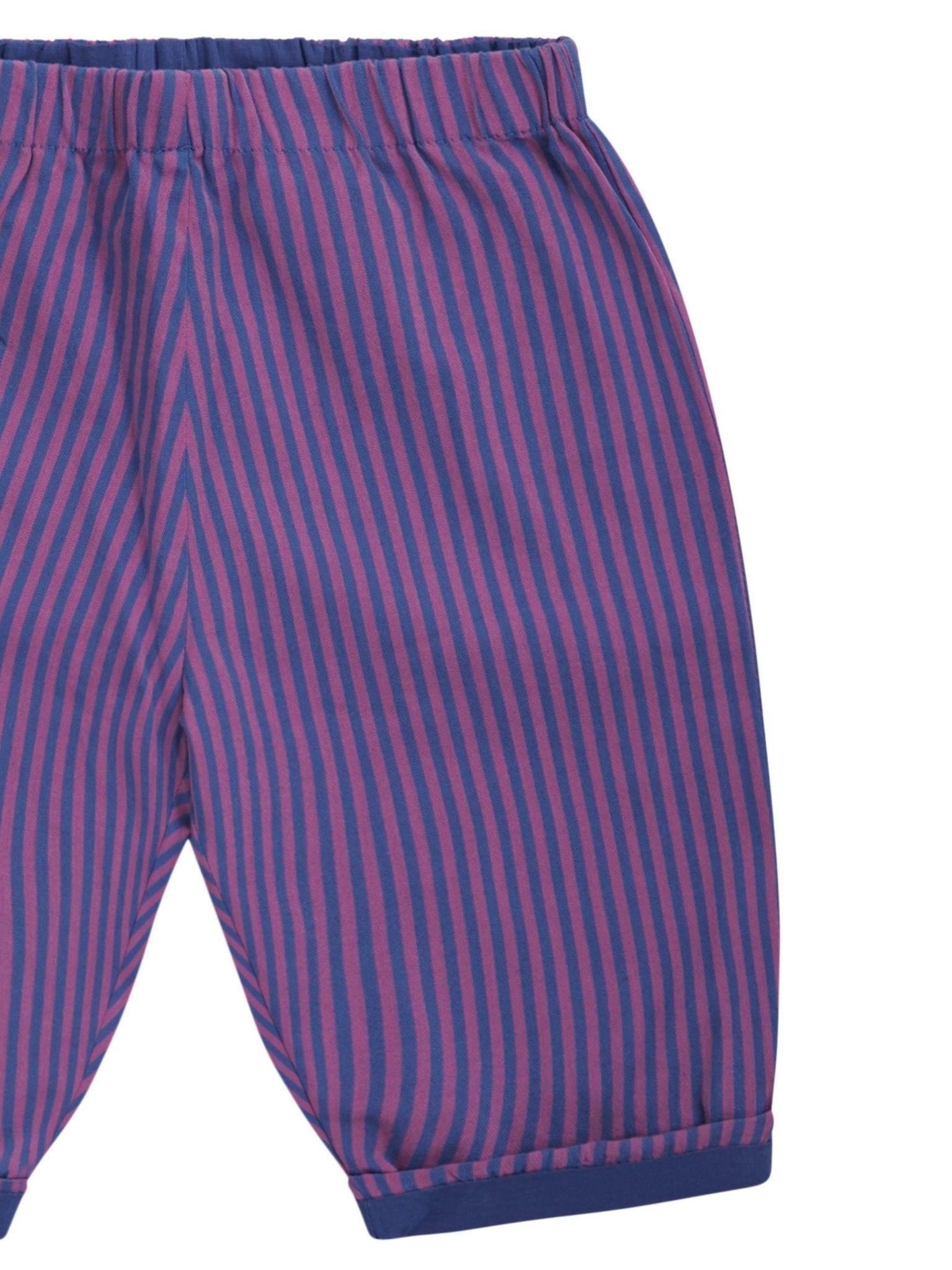 Pantaloni per neonato Bonpoint multicolor con vita elasticizzata - Rubino Kids