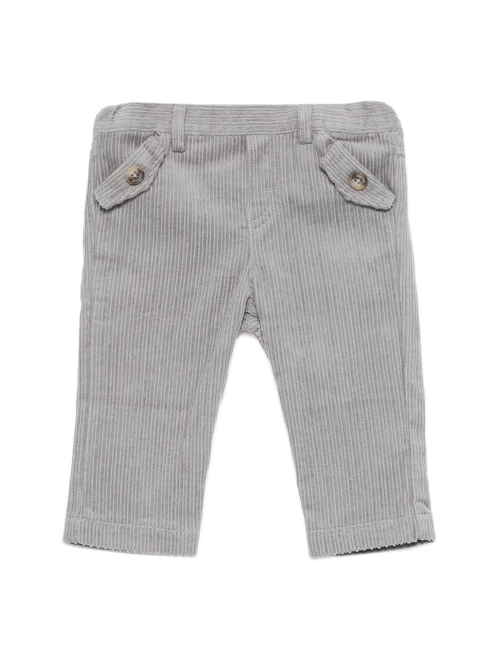 Pantaloni per neonato Tartine Et Chocolat grigi con texture a coste - Rubino Kids