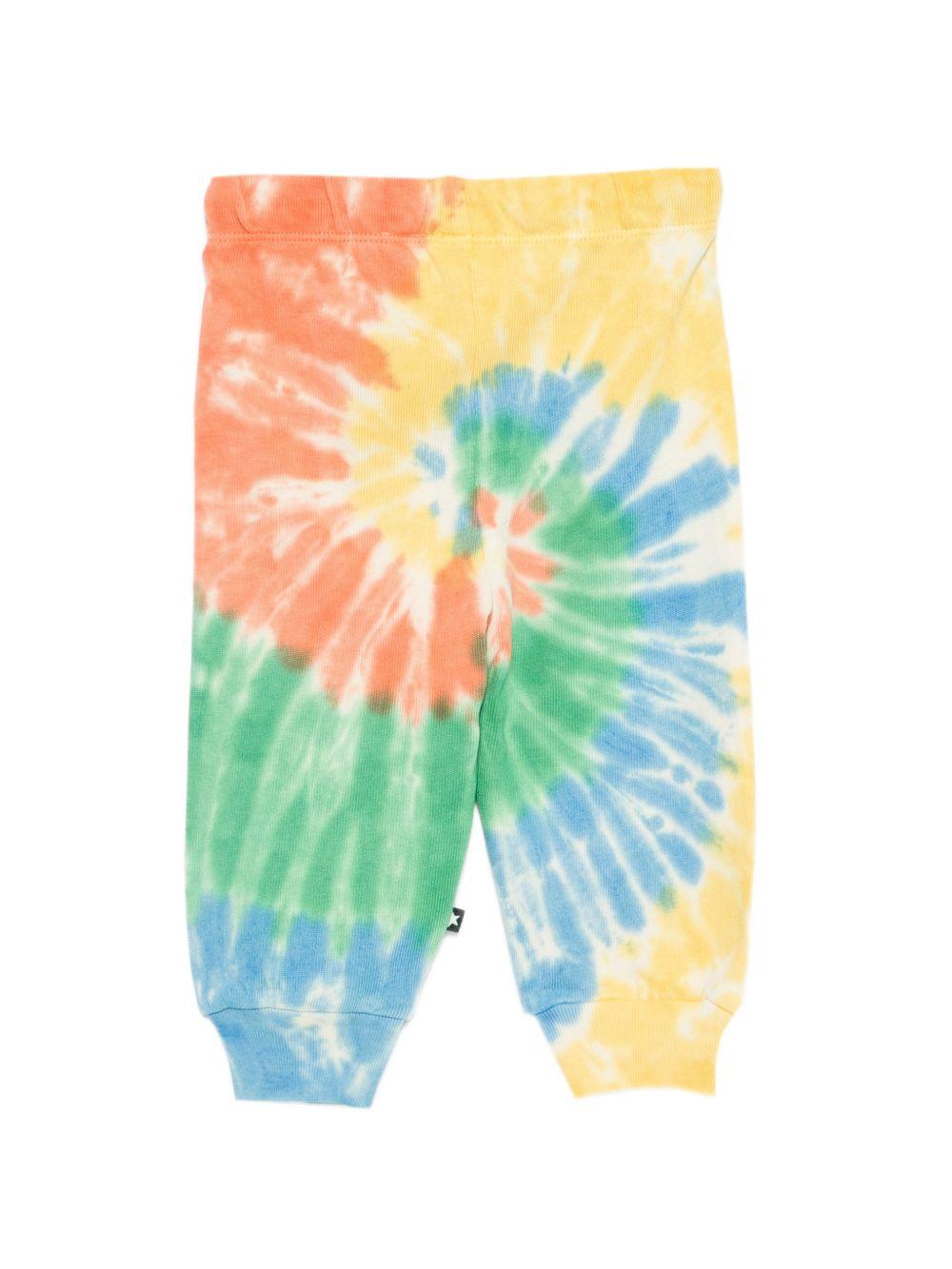 Pantaloni Simeon per neonato Molo multicolore con stampa tie dye - Rubino Kids