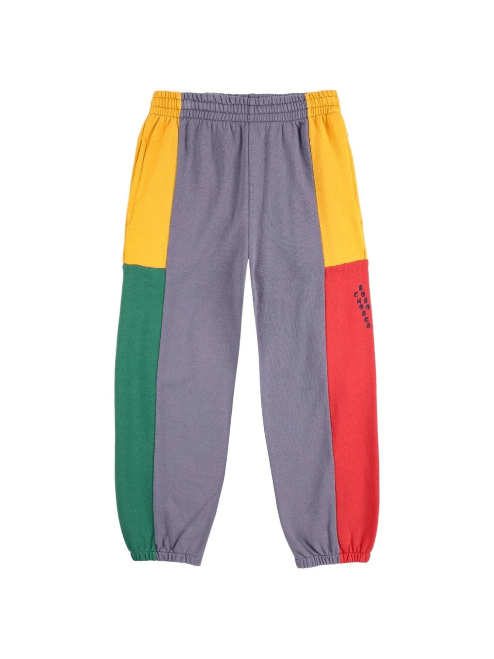 Pantaloni sportivi per bambino Bobo Choses multicolore con vita elasticizzata - Rubino Kids