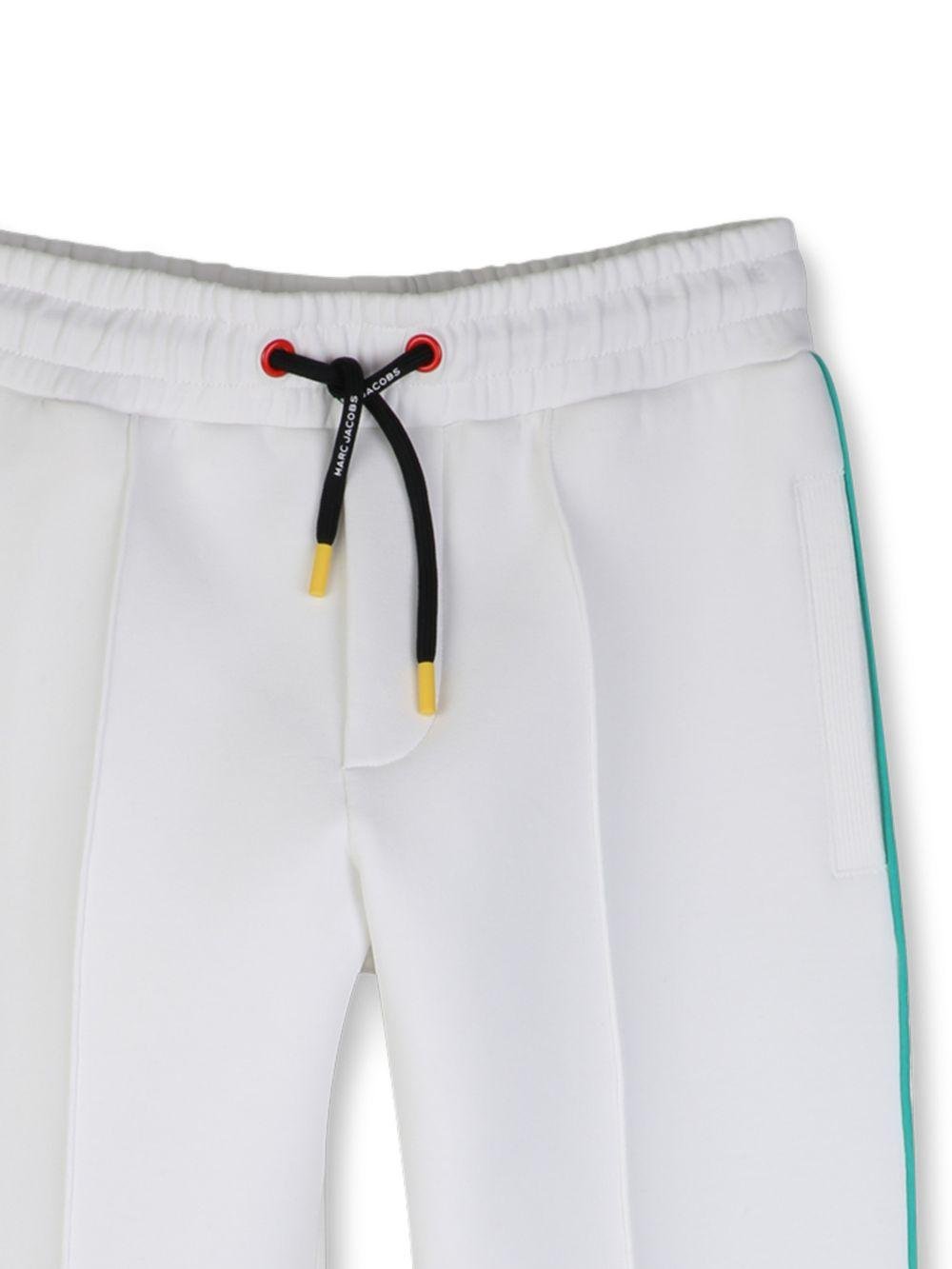 Pantaloni sportivi per bambino The Marc Jacobs Kids x Mickey Mouse con righe laterali - Rubino Kids