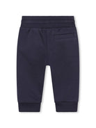 Pantaloni sportivi per neonati Givenchy Kids blu con motivo 4G con coulisse - Rubino Kids