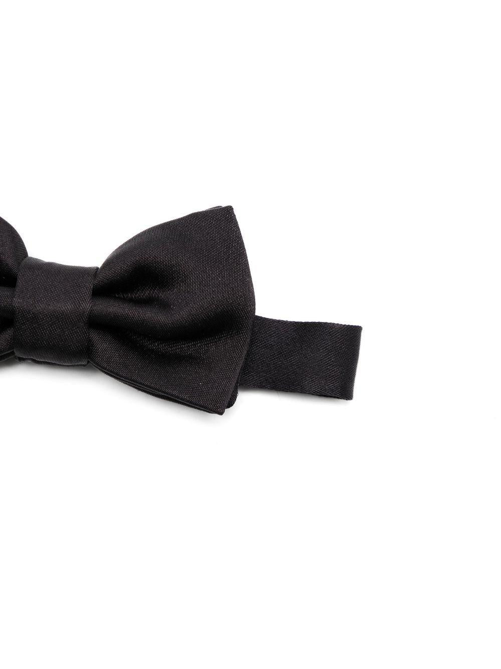 Papillon per bambino Dolce & Gabbana Kids nero con logo - Rubino Kids