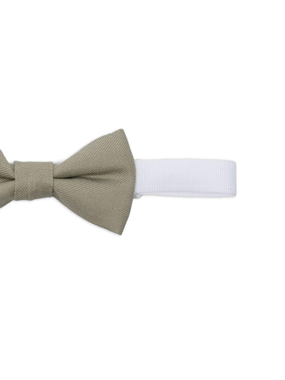 Papillon per bambino Paolo Pecora Kids verde a contrasto - Rubino Kids