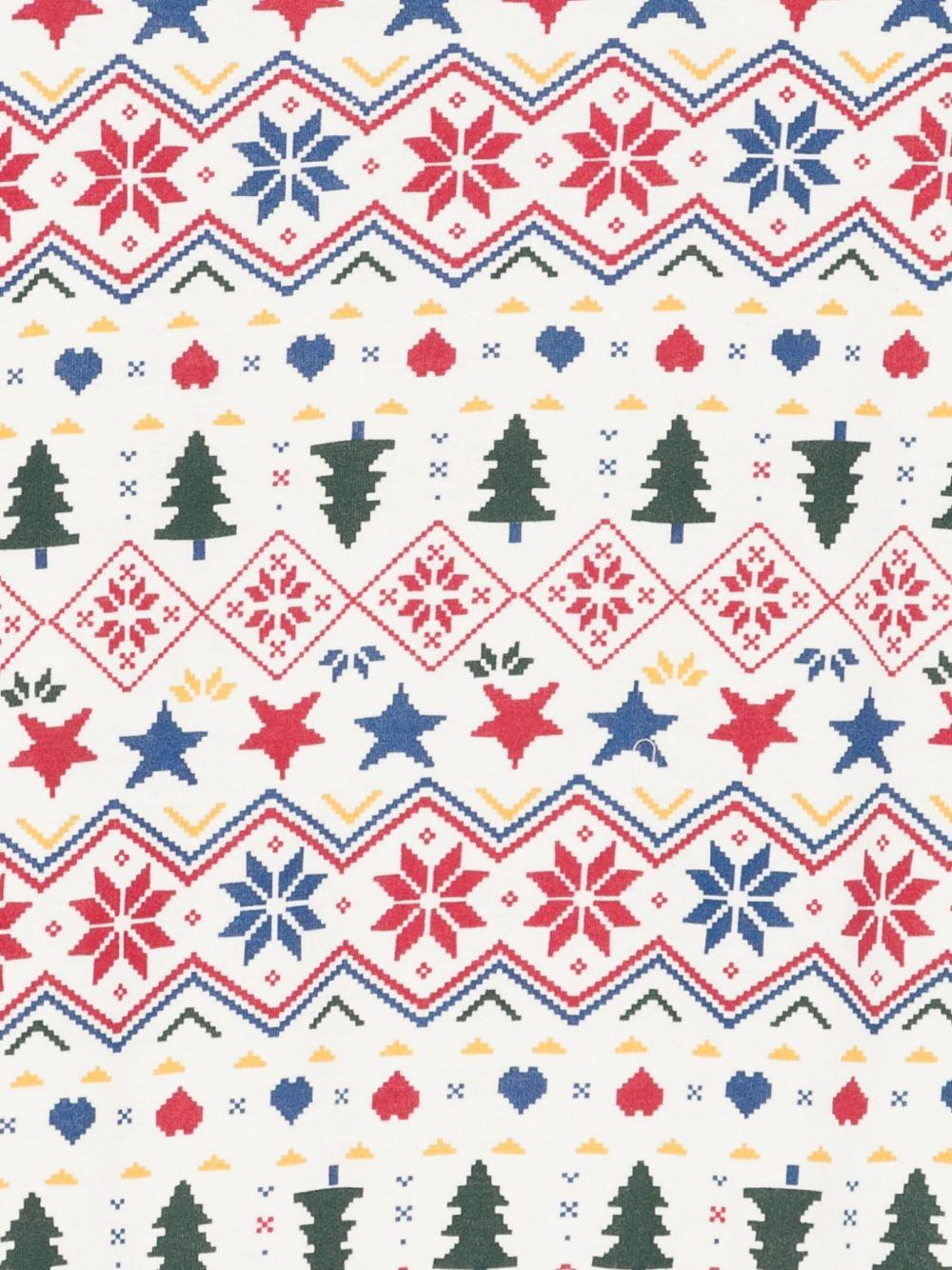 Pigiama per donna Petit Bateau multicolore con stampa grafica all - over - Rubino Kids