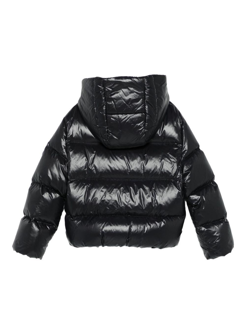 Piumino per bambino Fay Kids nero con cappuccio - Rubino Kids