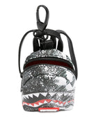 Portachiavi per bambino Sprayground Kid nero con stampa squalo - Rubino Kids