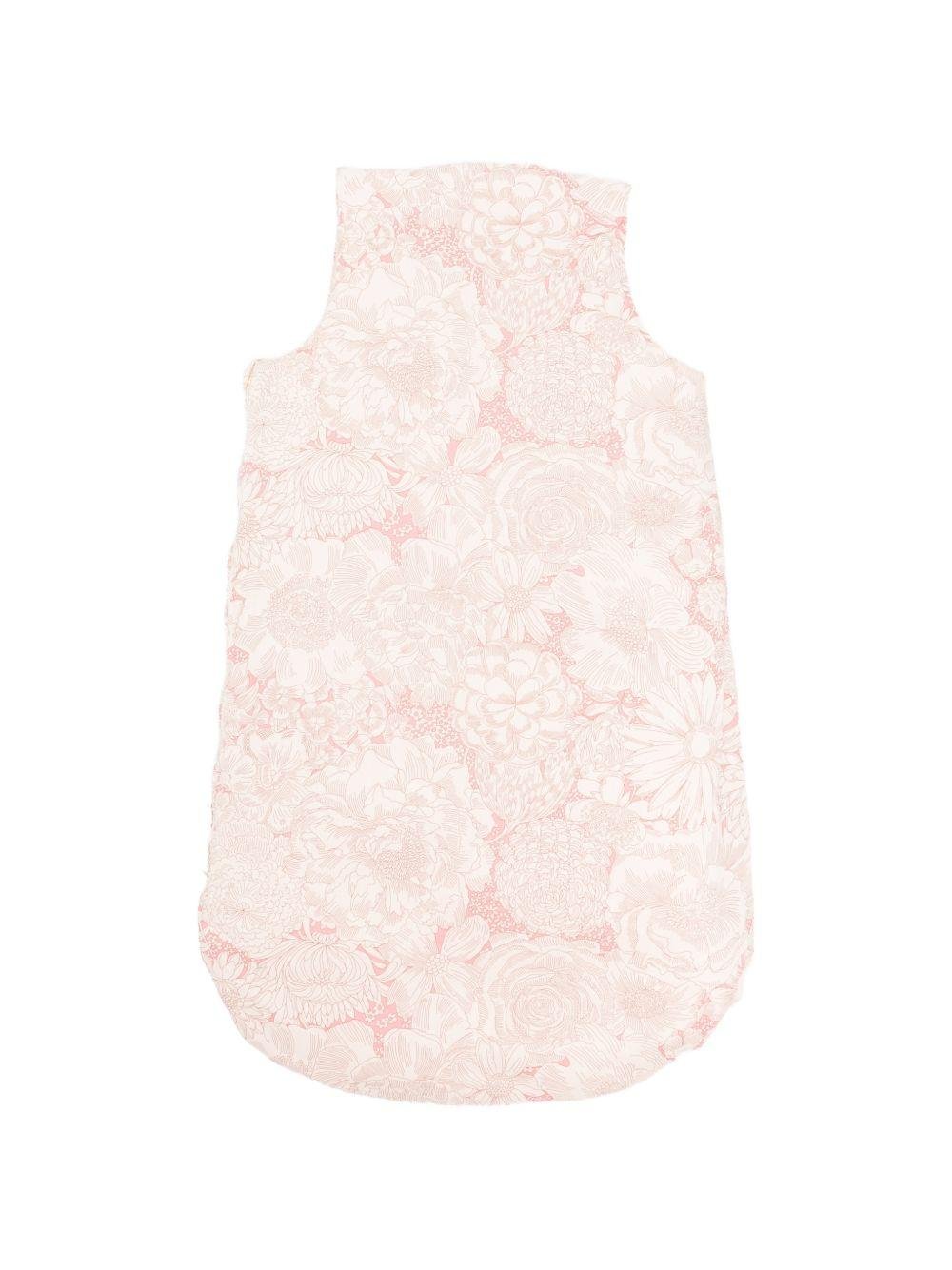 Sacco nanna per neonata Bonpoint rosa con stampa floreale all - over - Rubino Kids