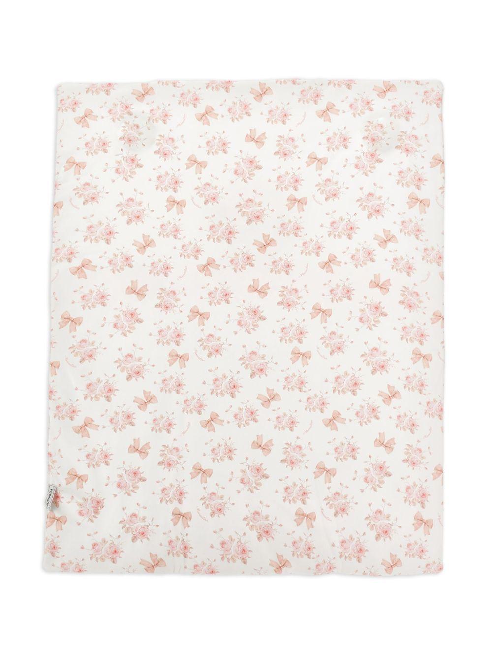 Sacco nanna per neonata Monnalisa bianco con stampa - Rubino Kids