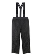 Salopette da neve per bambini The Marc Jacobs Kids nero con stampa - Rubino Kids