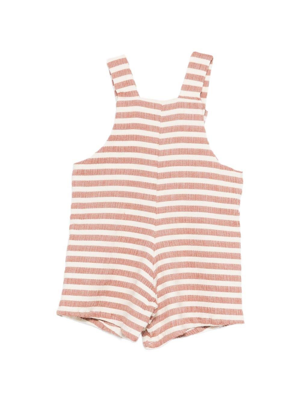 Salopette per neonato Donsje multicolor con design a righe - Rubino Kids