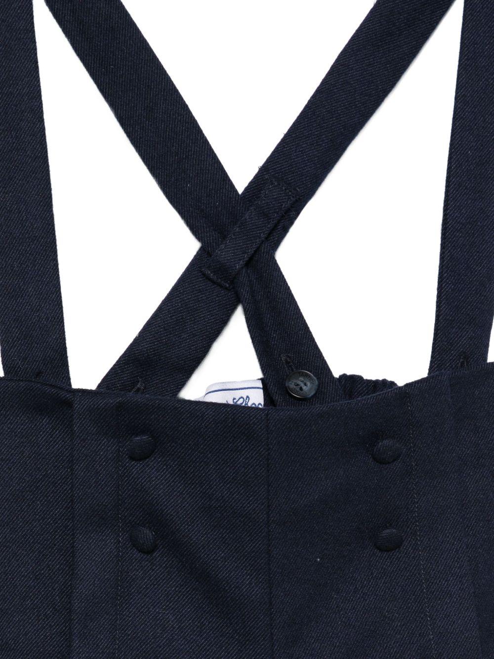 Salopette per neonato Tartine Et Chocolat blu con vita elasticizzata - Rubino Kids