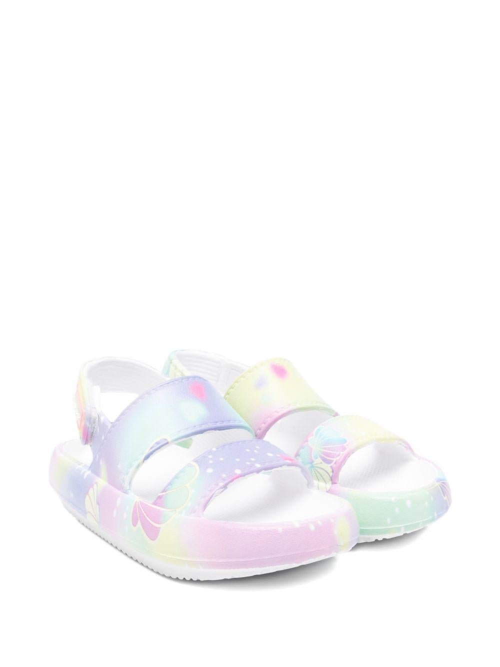 Sandali per bambina Billieblush multicolore con design conchiglie - Rubino Kids