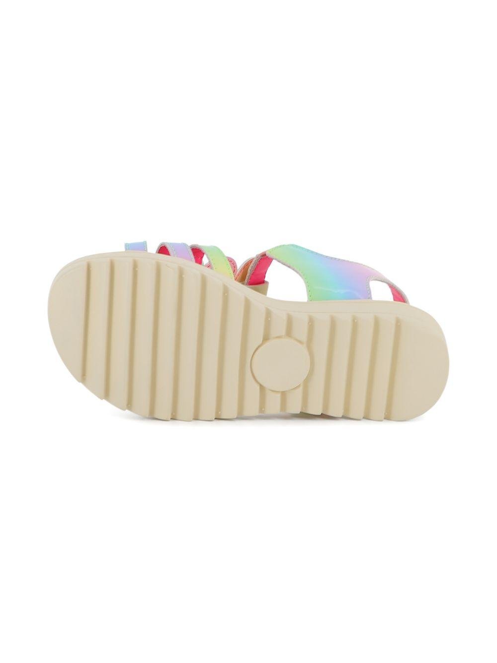 Sandali per bambina Billieblush multicolore con design iridescente - Rubino Kids