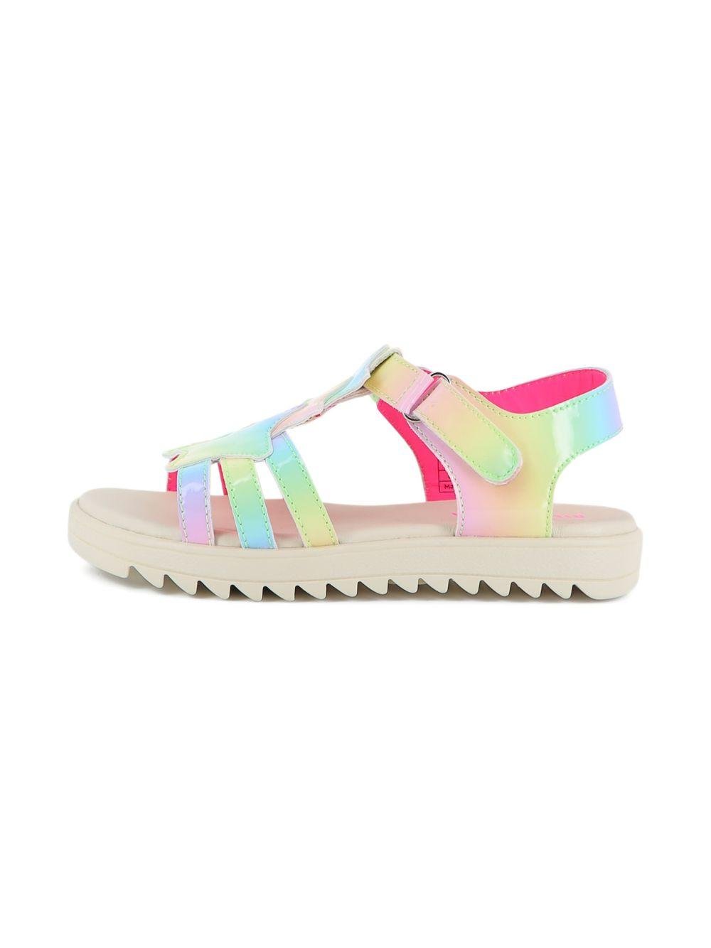 Sandali per bambina Billieblush multicolore con design iridescente - Rubino Kids