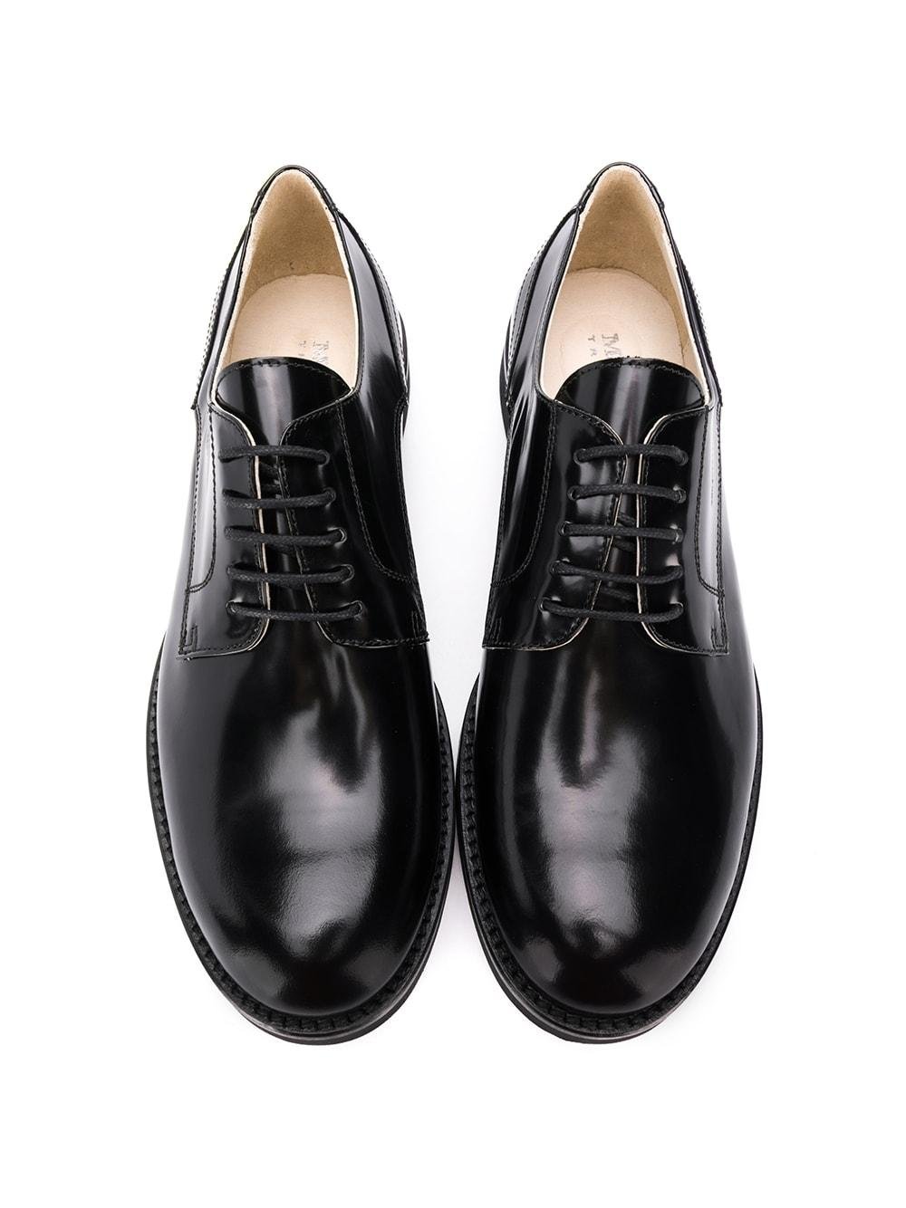 Scarpe eleganti per bambino Andrea Montelpare nero con chiusura con lacci - Rubino Kids