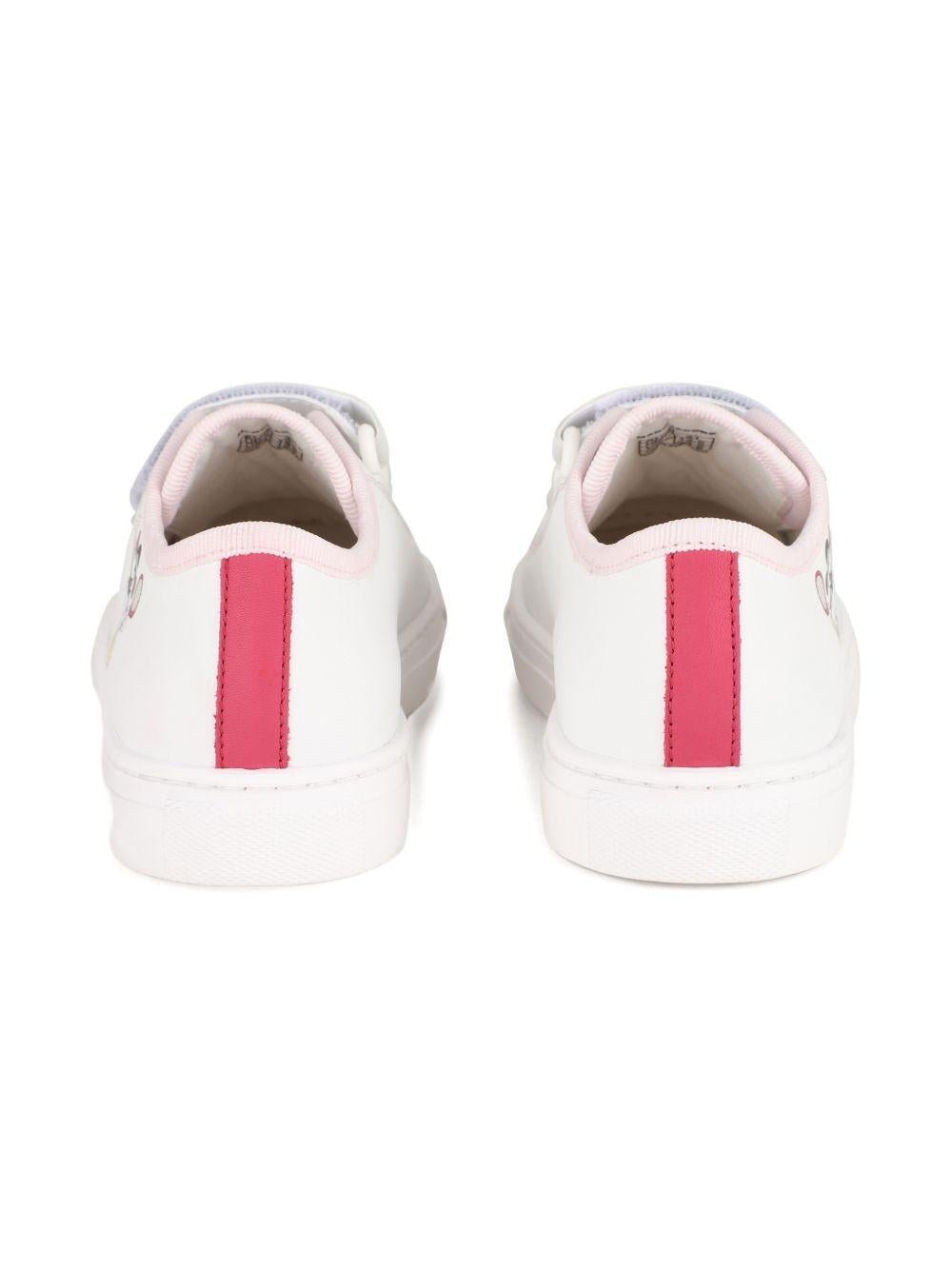 Scarpe per bambina The Marc Jacobs x Mickey Mouse bianche con punta tonda - Rubino Kids