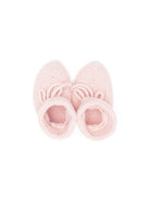 Scarpe primi passi per neonata Paz Rodriguez rosa con fiocco - Rubino Kids