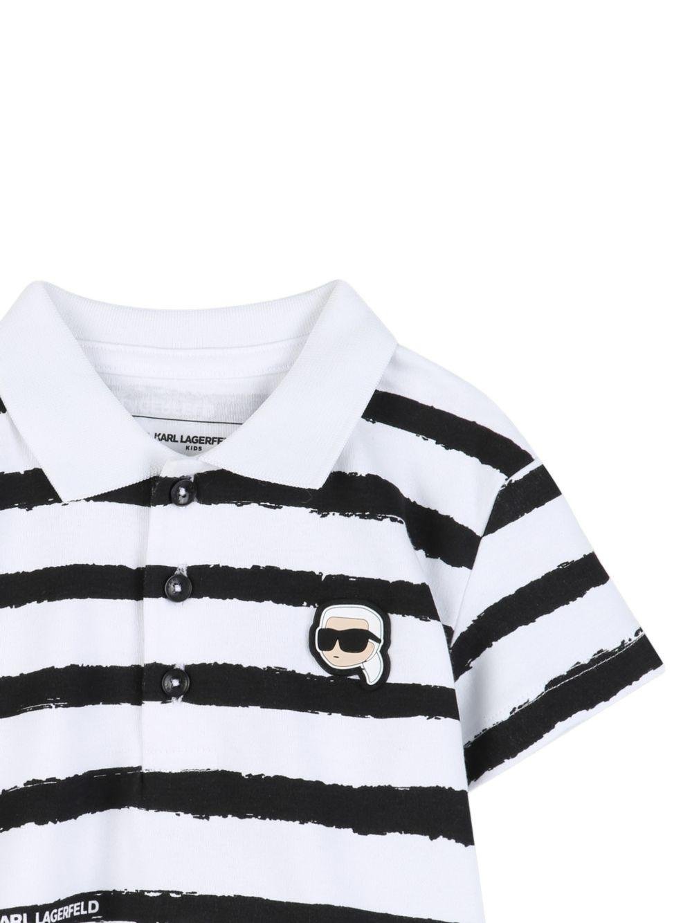 Set 2 pezzi per bambino Karl lagerfeld Kids con applicazione con logo - Rubino Kids