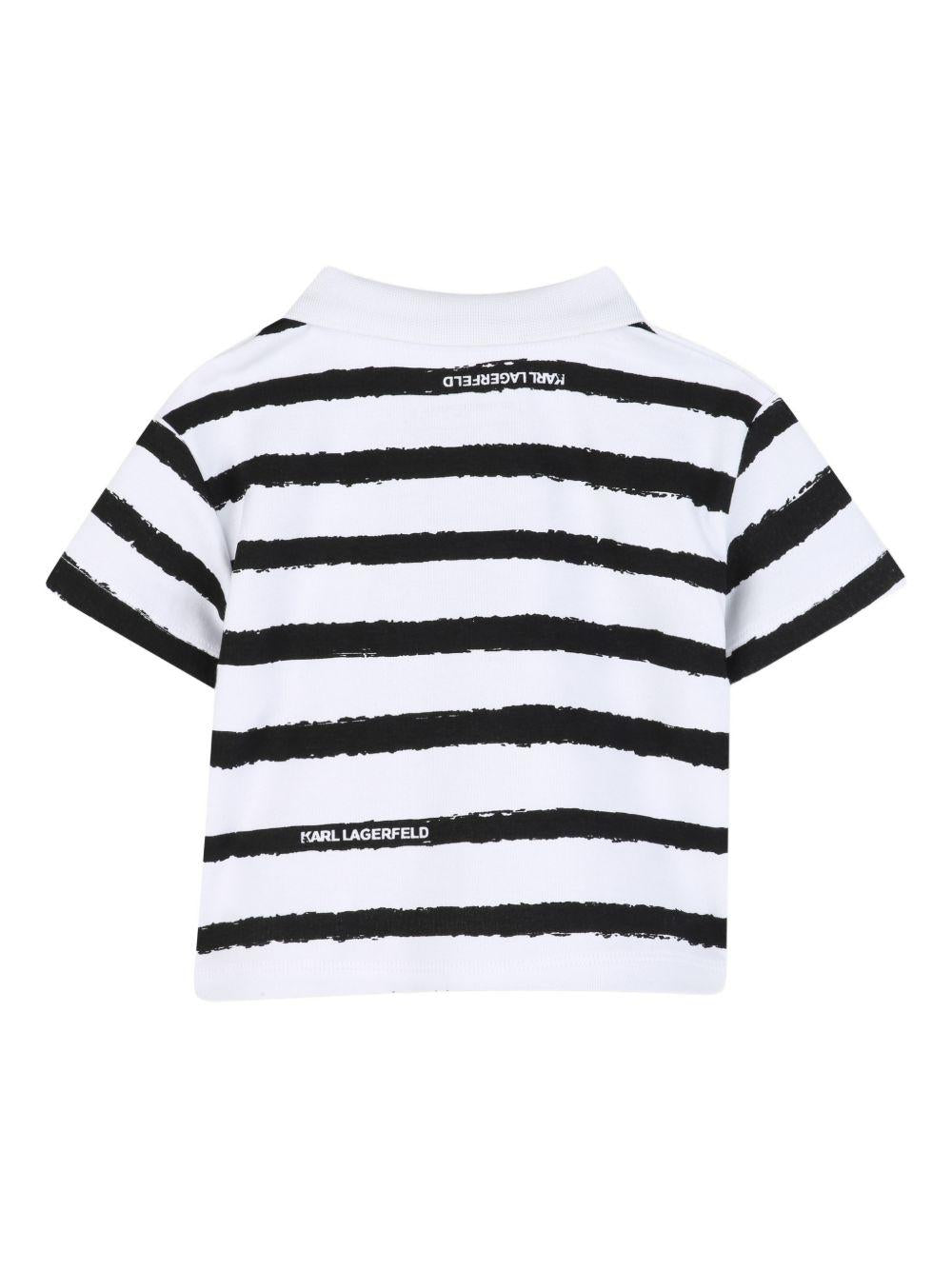 Set 2 pezzi per bambino Karl lagerfeld Kids con applicazione con logo - Rubino Kids