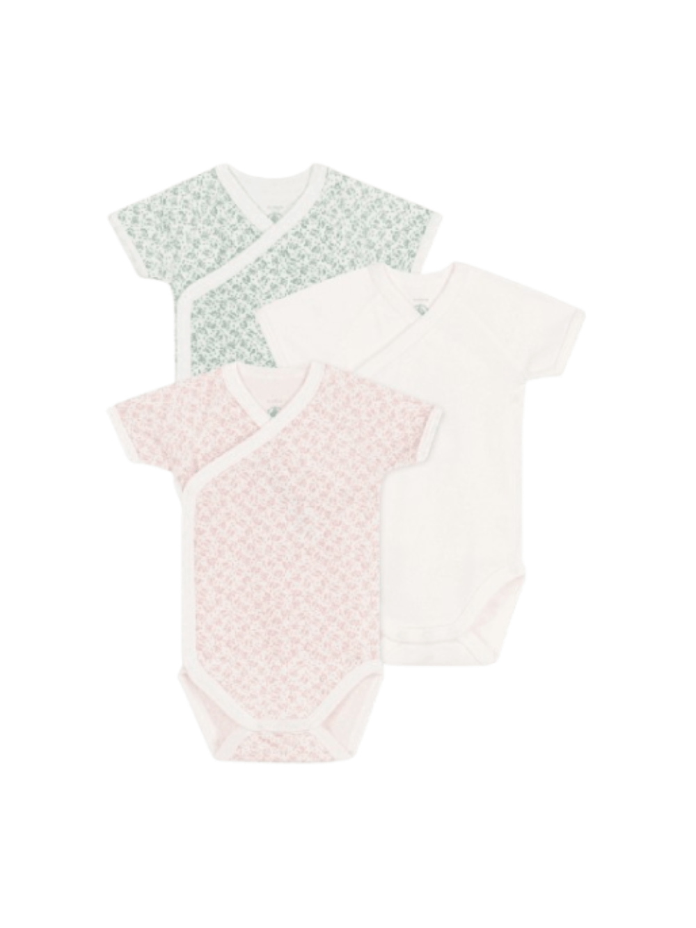 Set body per neonati Petit Bateau multicolore con fantasia all - over - Rubino Kids