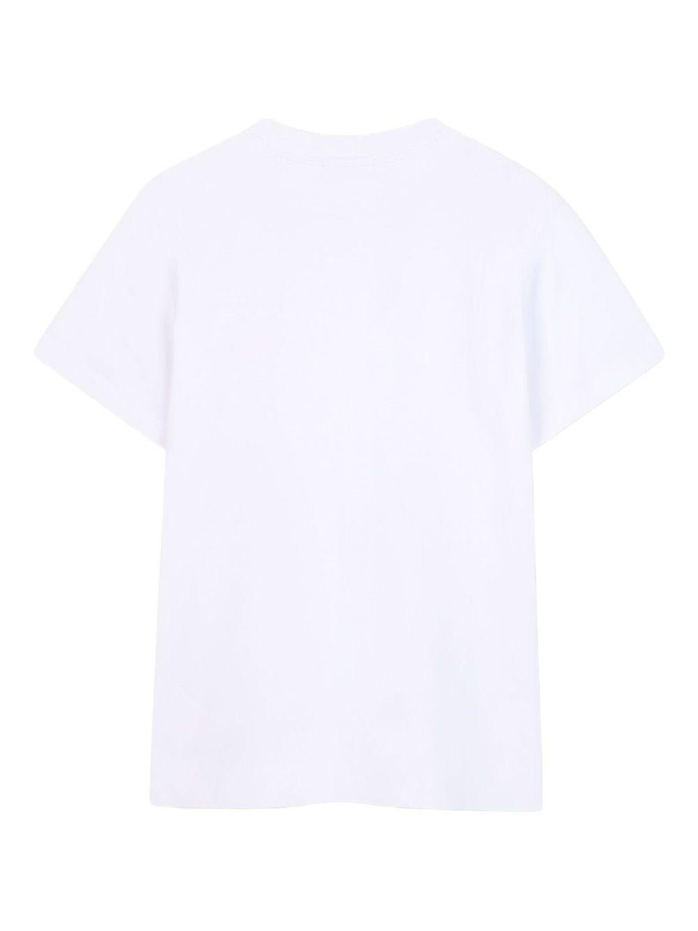 Set di due t-shirt per bambino Hugo Kids multicolore con logo sul davanti - Rubino Kids