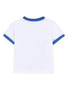 Set di due t-shirt per neonato Kenzo Kids multicolore con stampa tigre - Rubino Kids