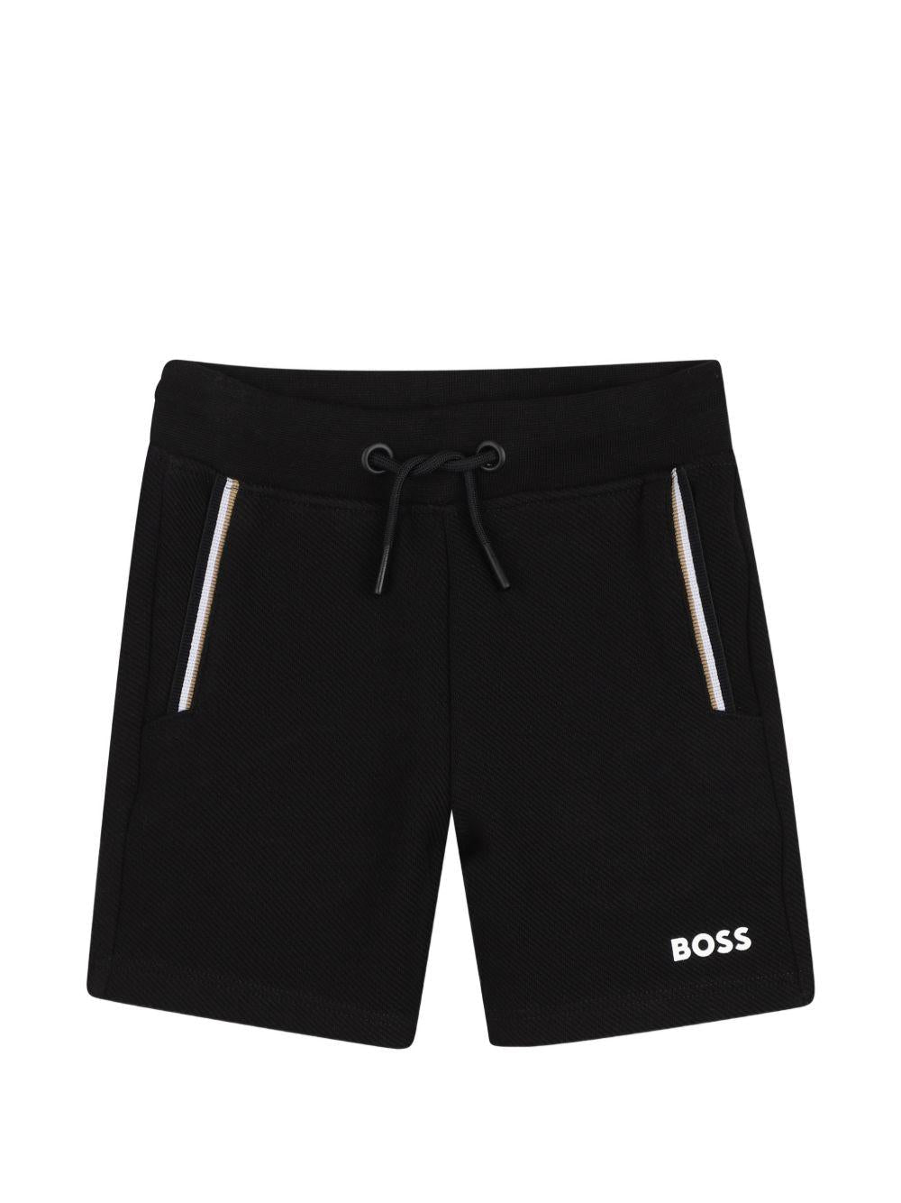 Set due pezzi per neonato Boss Kids multicolore con chiusura con coulisse - Rubino Kids