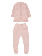 Set maglia e pantaloni Paz Rodrìguez rosa in maglia - Rubino Kids