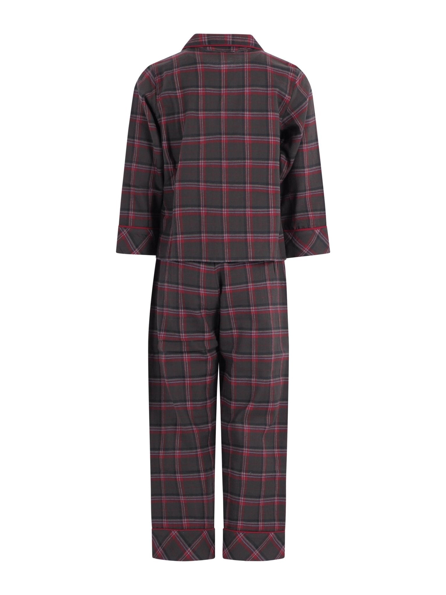 Set pigiama per bambino Bonpoint multicolore con motivo scozzese - Rubino Kids