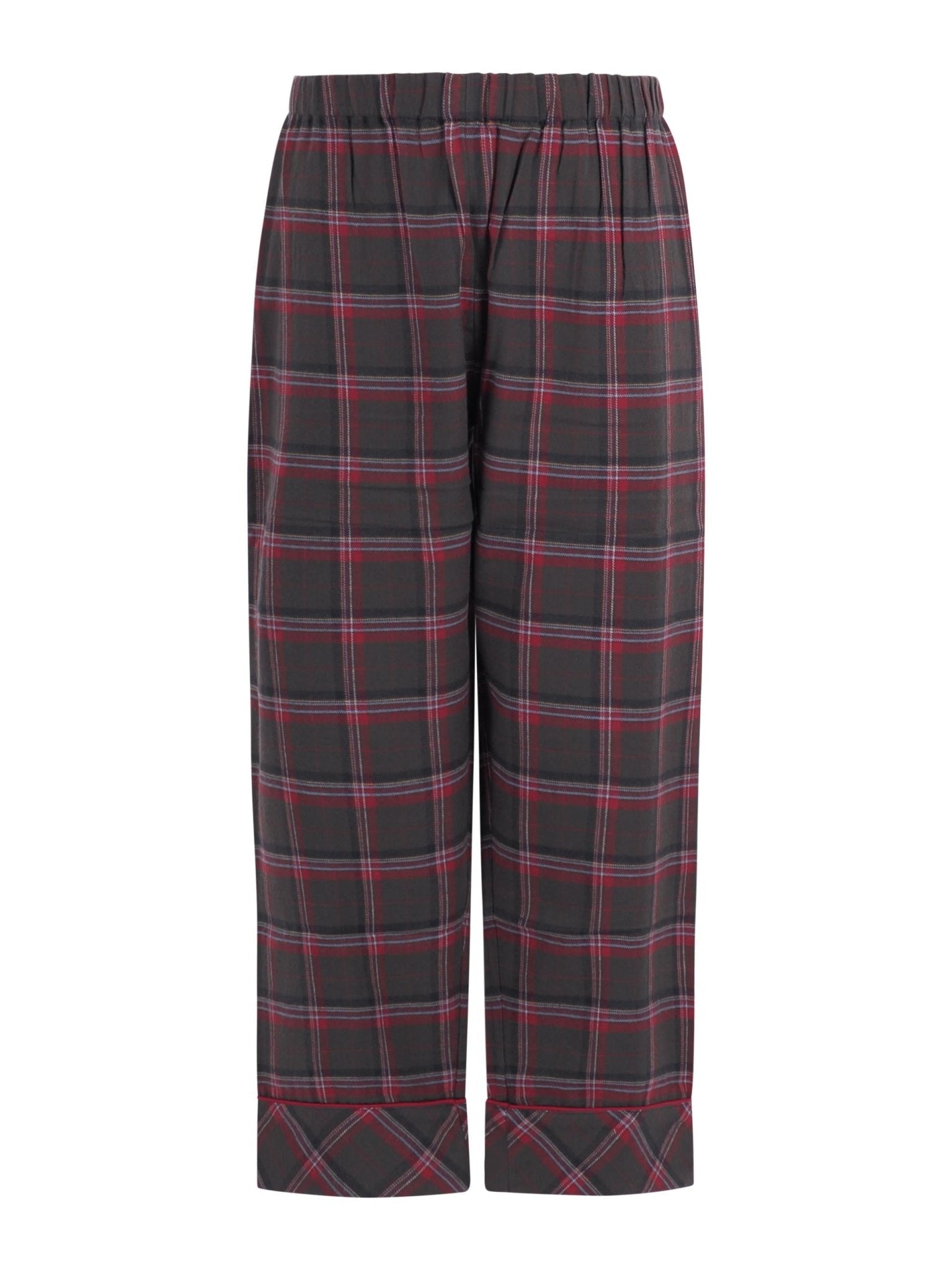 Set pigiama per bambino Bonpoint multicolore con motivo scozzese - Rubino Kids