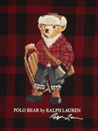 Set t-shirt e pantaloni per neonato Polo Ralph Lauren Kids rosso con motivo a quadri - Rubino Kids